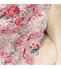 Benimol Polyester Süngersiz Damask Desenli Vizon Tekli Koltuk Örtüsü 175x302 cm