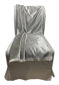 Yastıkminder Kadife Polar Saçaklı Süngersiz Puantiyeli Gri Tekli Koltuk Örtüsü 140x140 cm