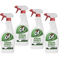 Cif Krem Yüzey Temizleyici 4x750 ml