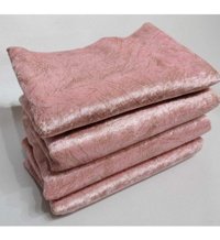 Enti Ev Tekstili 2231 Polyester Polar Jakarlı Süngerli Kaymaz Pembe Üçlü Koltuk Örtüsü 170x200 cm