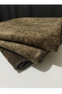 Esse Kadife Polar Jakarlı Süngerli Haki Üçlü Koltuk Örtüsü 120x200 cm