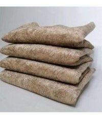 Muhsin Kadife Süngerli Çizgili Kahverengi Tekli Koltuk Örtüsü 175x215 cm