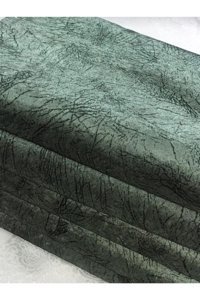 Tokaç Polyester Polar Süngerli Mermer Desenli Su Geçirmez Haki Tekli Koltuk Örtüsü 175x215 cm