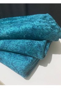 Esse Kadife Polar Jakarlı Süngerli Yeşil Üçlü Koltuk Örtüsü 170x240 cm