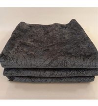Favoriteks Kadife Polar Süngerli Soyut Desenli Siyah Tekli Koltuk Örtüsü 170x210 cm