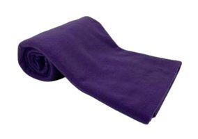 Ecottonworks Polyester Polar Jakarlı Süngersiz Düz Mor Üçlü Koltuk Örtüsü 190x230 cm