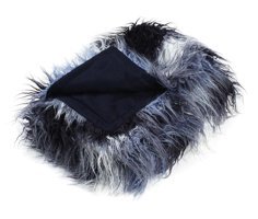 Bc Home Polyester Peluş Süngersiz Mavi Tekli Koltuk Örtüsü 90x140 cm