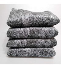Ayhan Home Polyester Süngerli Mermer Desenli Antrasit Tekli Koltuk Örtüsü 175x215 cm