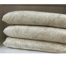 Madame Blue Polyester Süngerli Mermer Desenli Bej Tekli Koltuk Örtüsü 175x210 cm