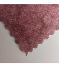 Baladi Home Kadife Süngerli Mermer Desenli Pembe Tekli Koltuk Örtüsü 170x210 cm