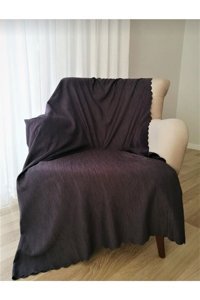 Poyraz Garanti Pamuklu Nubuk Jakarlı Süngersiz Düz Yeşil Üçlü Koltuk Örtüsü 180x220 cm