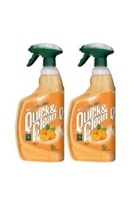Eyüp Sabri Tuncer Quick & Clean Portakal Yağı ve Sirke Kokulu Çok Amaçlı Mutfak Yüzey Temizleyici 2x1 lt