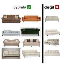 Furkanticaret Kadife Süngersiz Mermer Desenli Giydirmeli Gri 3-3-1-1 Koltuk Örtüsü 180x230 cm