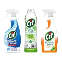 Cif Power Yüzey Temizleyici 3x750 ml