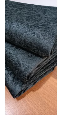 Enti Ev Tekstili Polyester Polar Jakarlı Süngersiz Siyah Üçlü Koltuk Örtüsü 170x200 cm