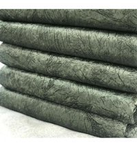 Poly Home Kadife Tay Tüyü Jakarlı Süngerli Armürlü Su Geçirmez Yeşil Tekli Koltuk Örtüsü 220x180 cm