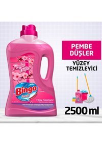 Bingo Pembe Düşler Kokulu Yüzey Temizleyici 2.5 lt