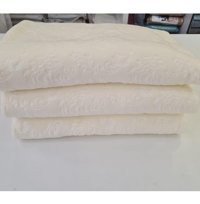 Ceyizimdekor Polyester Polar Jakarlı Süngerli Bej Üçlü Koltuk Örtüsü 170x210 cm