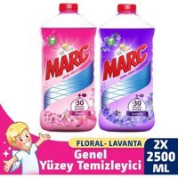 Marc Floral ve Lavanta Kokulu Yüzey Temizleyici 2x2.5 lt
