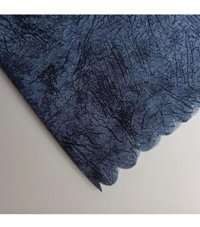 Baladi Home Kadife Süngerli Mermer Desenli Lacivert Tekli Koltuk Örtüsü 170x210 cm
