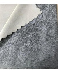 Celyamtekstil Kadife Polar Jakarlı Süngerli Armürlü Antrasit Tekli Koltuk Örtüsü 170x210 cm