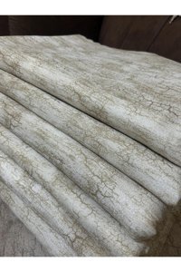 Tekstilsa Kadife Polar Varaklı Süngerli Hayvan Desenli Bej Tekli Koltuk Örtüsü 170x210 cm