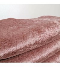 Madame Blue Polyester Nubuk Süngerli Çizgili Pembe Tekli Koltuk Örtüsü 175x215 cm