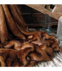 Mer Home Polyester Peluş Süngersiz Kahverengi Tekli Koltuk Örtüsü 130x150 cm