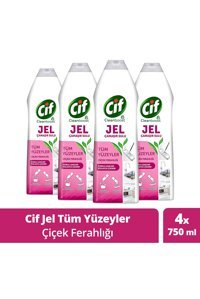 Cif Çiçek Ferahlığı Kokulu Yüzey Temizleyici 2x500 ml