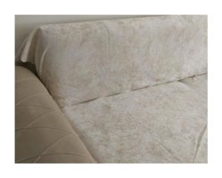 Madame Blue Polyester Süngerli Mermer Desenli Beyaz Tekli Koltuk Örtüsü 175x215 cm
