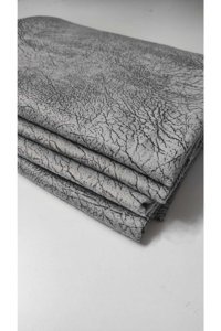 Mutlu Çeyiz Kadife Süngersiz Çizgili Gri Tekli Koltuk Örtüsü 175x210 cm