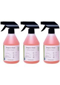 Turkishcare Simple & Clean Yüzey Temizleyici 3x500 ml