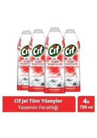 Cif Yasemin Ferahlığı Kokulu Yüzey Temizleyici 4x750 ml