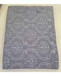 Ceyizimdekor Pamuklu - Polyester Polar Jakarlı Süngerli Lacivert Üçlü Koltuk Örtüsü 165x232 cm