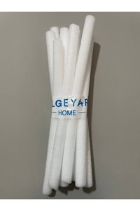 Elgeyar Polyester Süngerli Düz Giydirmeli Beyaz Koltuk Örtüsü