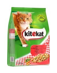 Kitekat Sığır Etli Az Tahıllı Yetişkin Kuru Kedi Maması 1.8 kg