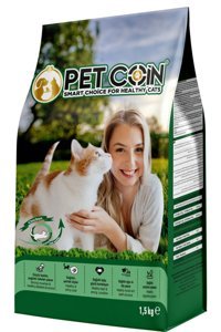 Petcoin Smart Choice For Healths Tavuk Tahıllı Yetişkin Kuru Kedi Maması 1.5 kg