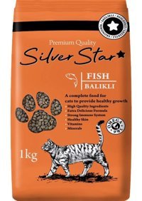 Silver Star Premium Quality Balık Az Tahıllı Yetişkin Kuru Kedi Maması 1 kg