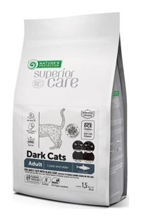 Nature's Protection Dark Cats Ringa Balığı Yetişkin Kuru Kedi Maması 1.5 kg