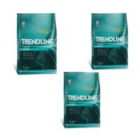 Trendline Tavuk Kısırlaştırılmış Az Tahıllı Yetişkin Kuru Kedi Maması 3x1 kg