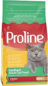Proline Tavuk Kısırlaştırılmış Az Tahıllı Yetişkin Kuru Kedi Maması 1.2 kg