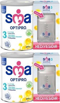 Sma Optipro Probiyotikli 3 Numara Kaşık Maması 2x800 gr
