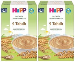 Hipp 5 Tahıllı Organik Tahıllı Kaşık Maması 2x200 gr