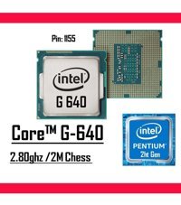Intel Pentium G640 2 Çekirdekli 2.8 GHz 3 MB Ön Bellek LGA 1155 Soket Tipi İşlemci