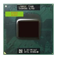 Intel Core 2 Duo T7600 2 Çekirdekli 2.3 GHz 4 MB Ön Bellek PBGA 479 Soket Tipi İşlemci