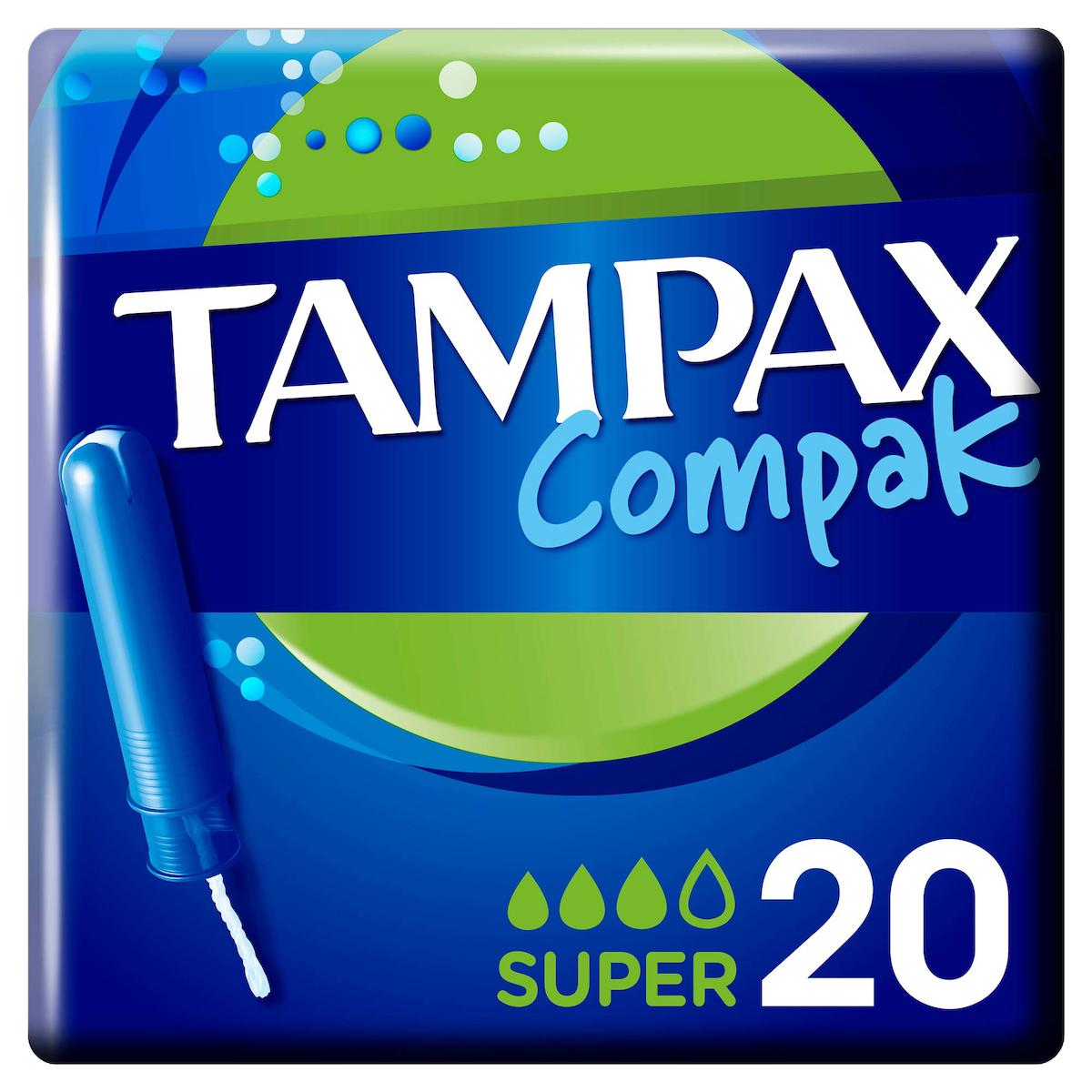 Tampax Compak İnce 20'li Hijyenik Ped 1 Adet