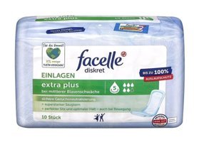 Facelle Diskret İnce 10'lu Hijyenik Ped 1 Adet