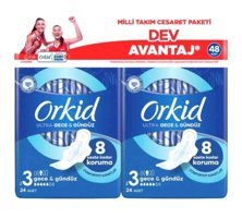 Orkid Ultra Extra İnce 24'lü Hijyenik Ped 2 Adet