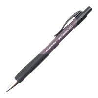 Faber-Castell Autoclick Plus 533092 Silgili Plastik Metalik Mor 0.5 mm Uçlu Versatil Kalem