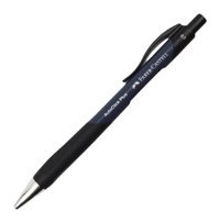Faber-Castell Autoclick Plus 533092 Silgili Plastik Metalik Mavi 0.5 mm Uçlu Versatil Kalem
